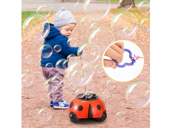 Ladybug  soap bubble machine ZA4451