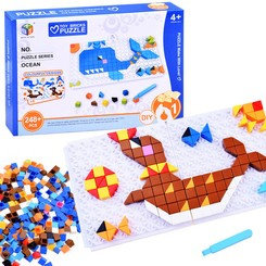 Educational puzzle Mosaic blocks pictures ZA2667