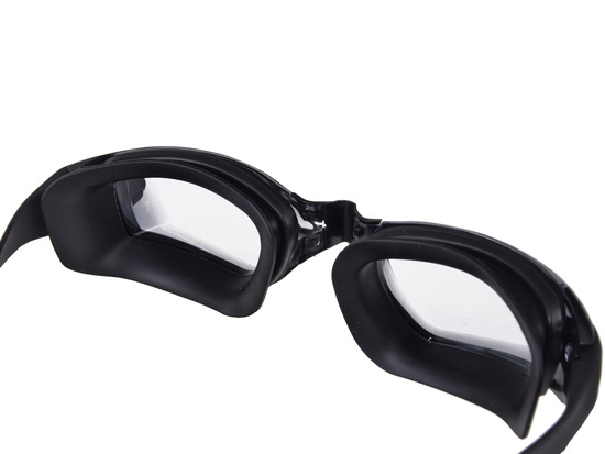 SET UV ANTI-FOG swimming goggles + ear and nose plugs SP0792 CY