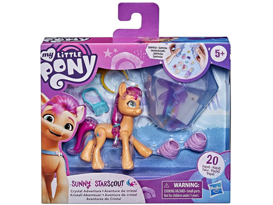 My Little Pony figure Sunny Starscout Crystal Adventure accessories ZA5476