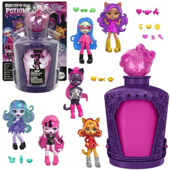 Mattel Mini doll from Monster High POTIONS series 2 and 3 blindbox 1 pc. ZA6055