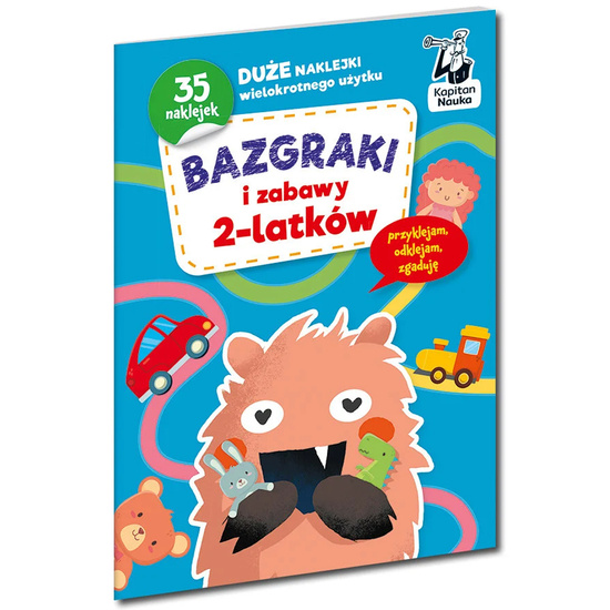 Kapitan Nauka Bazgraki i zabawy 2-latków KS1193