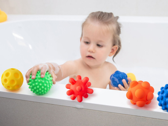 Colorful sensory balls Sensorki 5 pcs 417