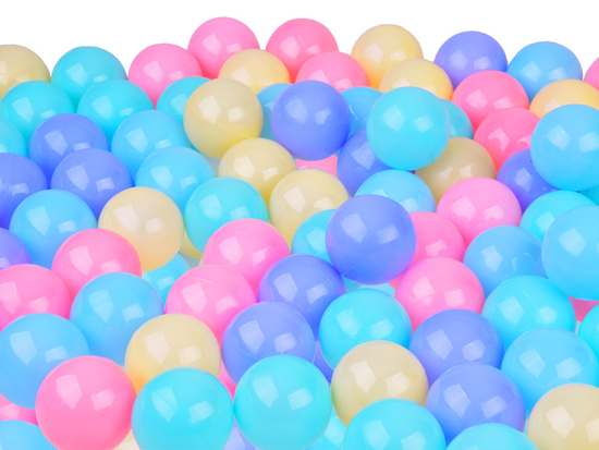 Colorful pastel balls balls for dry pool 5.5cm 100 pieces ZA5412