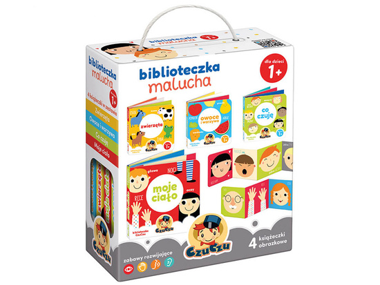 CzuCzu Biblioteczka malucha 4 książeczki ZA4160