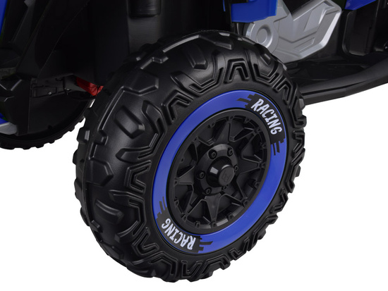 Duży quad na akumulator dla dziecka 4x4 PA0328 Niebieski  
