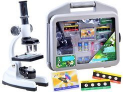 Metal Microscope set of a young scientist ES0024