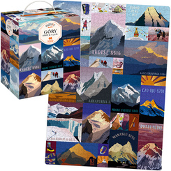 CzuCzu Puzzlove Puzzle Góry 8000 m n.p.m. 1000 elementów ZA5623