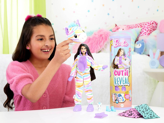 Mattel Barbie Cutie Reveal series: Sweet Dreams ZEBRA + accessories ZA6052