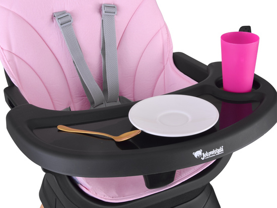 Multifunctional 6-in-1 swivel feeding chair for children ZA5659