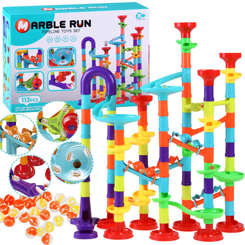 Marble Colorful Track for balls 113 el. ZA4378
