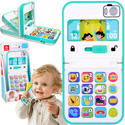 Interactive musical foldable smartphone phone for kids ZA5424