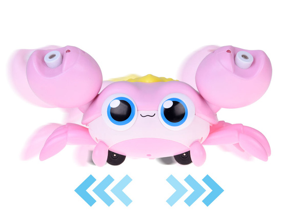Adorable walking crab on soap bubbles slot machine with lights game ZA5717