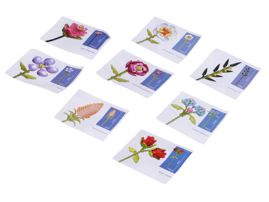 Technical blocks SERIES: Bouquet of 8 wildflowers in a vase 691 pieces ZA5892