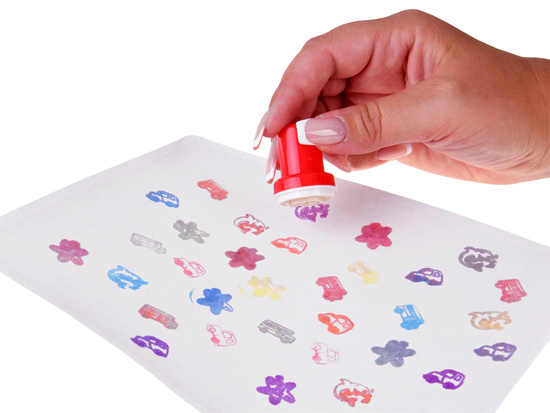 Color Draw Water Brush – Water Painting Set with Stamps ZA5768