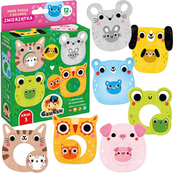 Czuczu My puzzle with a hole 12m+ ANIMALS ZA5660