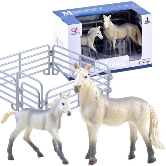 ANIMALS FARM SERIES Set of figurines "Horse and foal" HORSES COLLECTION ZA3391