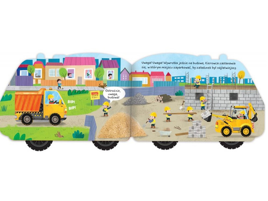 Aksjomat Książeczka Świat na kółkach WYWROTKA KS0463