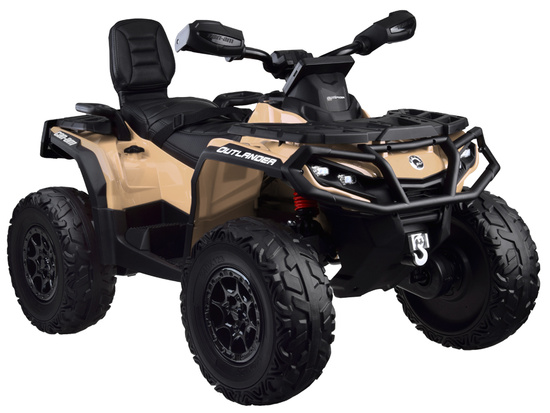 Battery-powered quad for children 2 people CAN-AM OUTLANDER 4x4 LED panel PA0326
