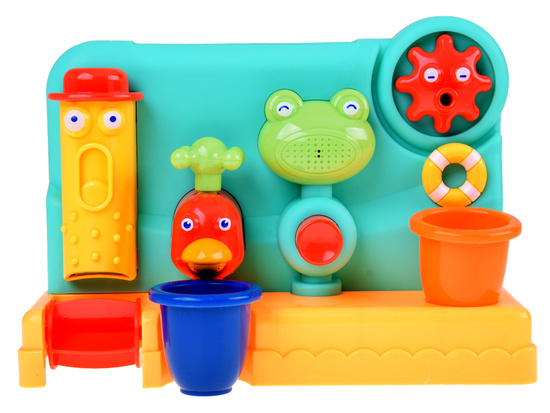 Bath toy for water panel reel tap ZA4657