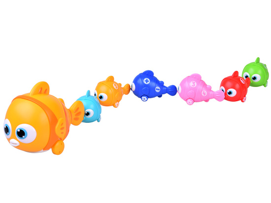 Interactive FISH FAMILY Set + fishing rod and magnet fishing ZA6016