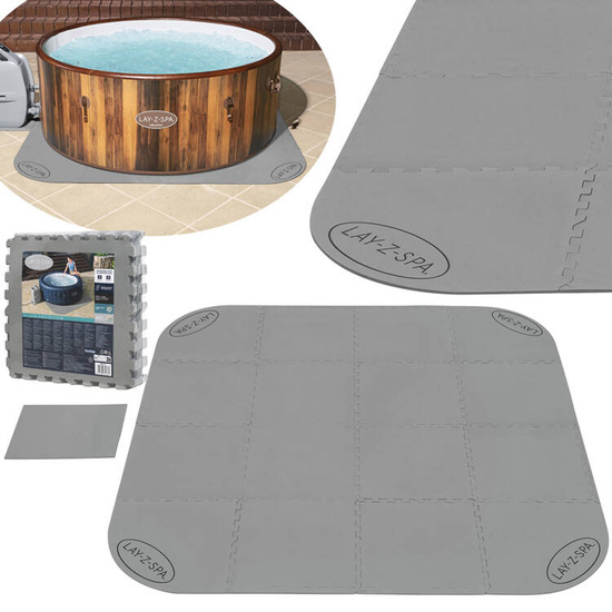 Bestway Protective Floor Mat for Lay-Z-Spa in the form of a puzzle 196x196cm 60334