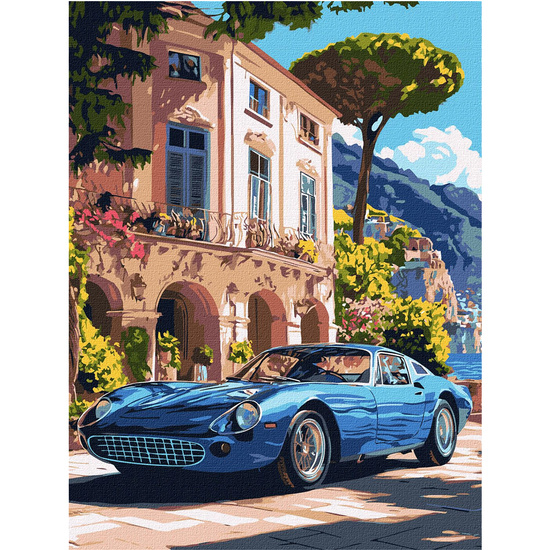 Paint by number kit 30x40cm KHO6366 Italian classics AP0071