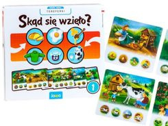 Jawa Gra logiczna układanka SKĄD SIĘ WZIĘŁO? GR0302