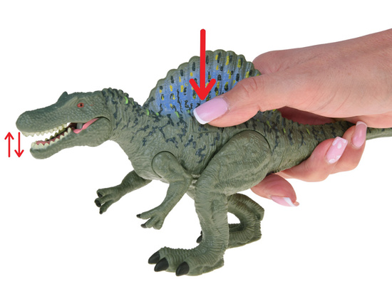 Set of large dinosaur figurines, 4 pieces, figures with movable elements ZA5689