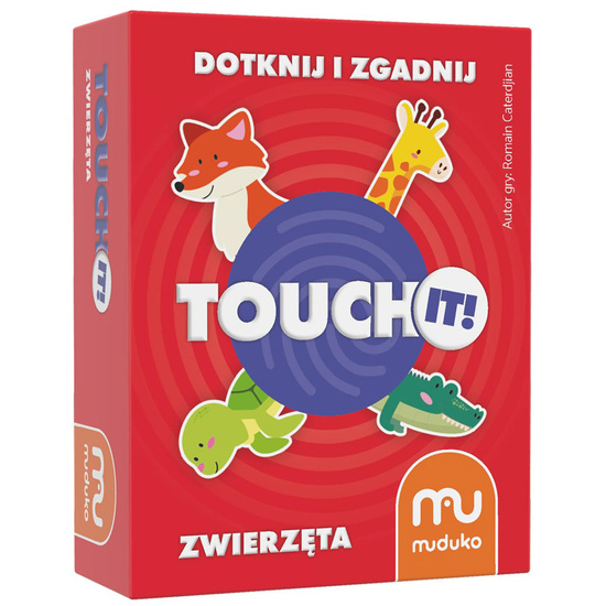 Gra Touch IT - Zwierzęta dotknij i zgadnij co jest z drugiej str   GR0726