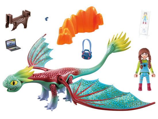 Klocki Playmobil 71083- Figurka smoka. Zestaw 14 elem.  ZA5998 