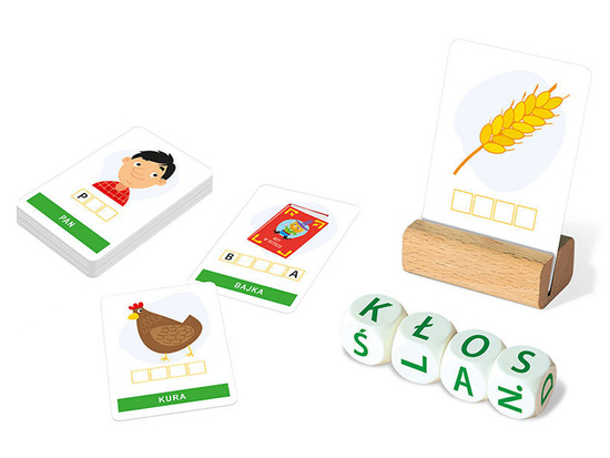 Gra Kostka po kostce - pisanie 5 kostek GR0644