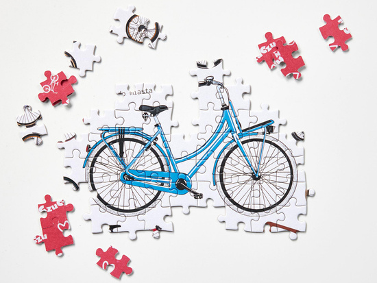 CzuCzu Puzzlove Bicycles 1000 pieces ZA6091