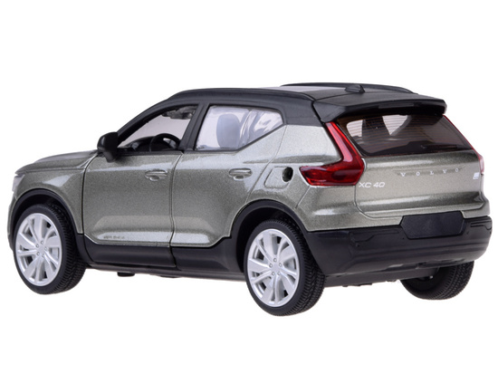 Metal car Electric crossover Volvo XC40 sounds lights ZA5043