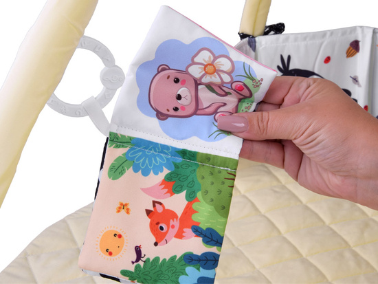 Educational Baby Play Mat with Arch + Toys, Teether, Contrast Book ZA5827