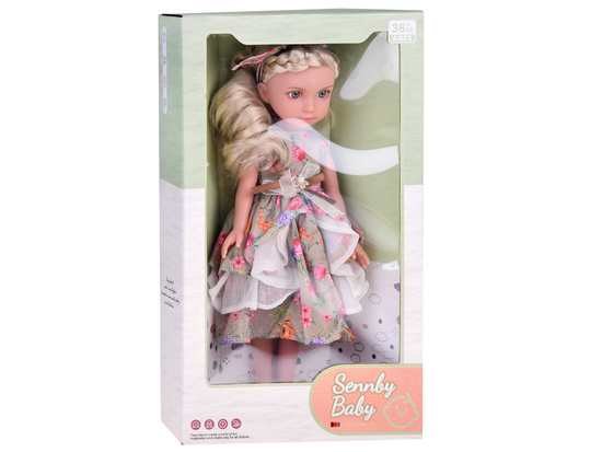 An elegant doll in a frilly dress like from a fairy tale ZA5313