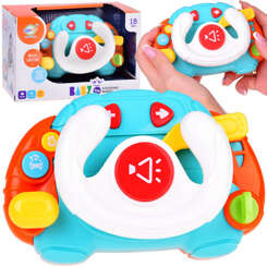 Interactive sensory steering wheel for children light, sound ZA5189