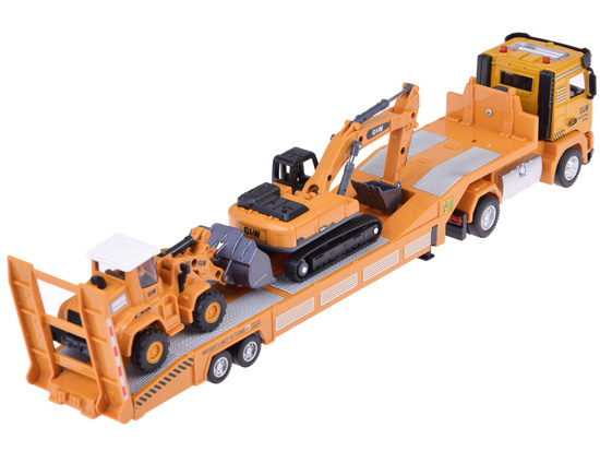 Truck Tow Truck Excavator and Bulldozer Set with the sound of a Little Builder ZA5008