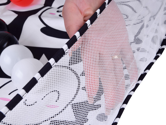 Contrasting educational mat playpen + balls rustling book ZA5826