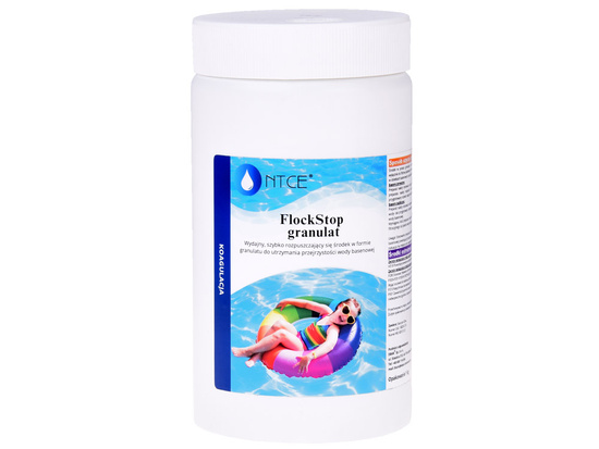 Flockstop granulate for coagulation of pool water 1KG BA0574