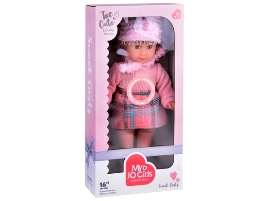 Soft, stylish Kate doll will teach you simple phrases in English ZA5187