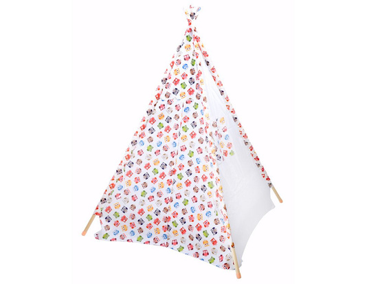 Teepee wigwam cheerful owls for a child ZA3508