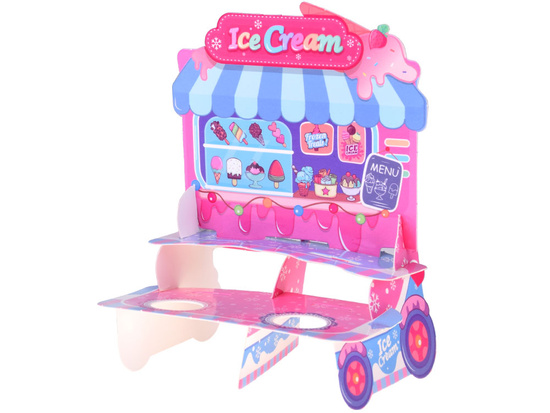 Create a creative dessert! ICE CREAM SHOP modeling clay + accessories ZA5711