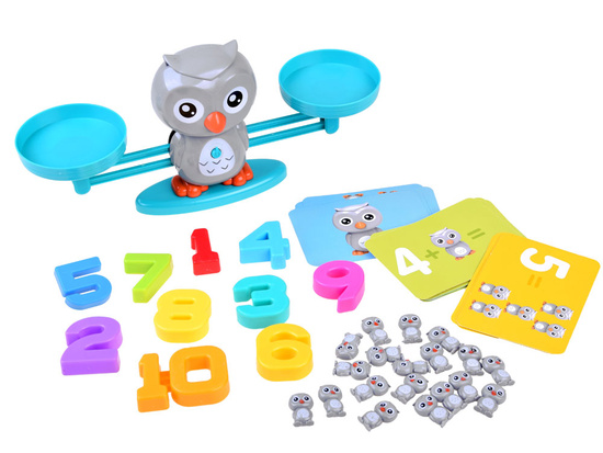 Educational Game Owl Scales Counting ZA3823