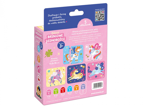 CzuCzu Fairytale Unicorns Puzzle ZA6097
