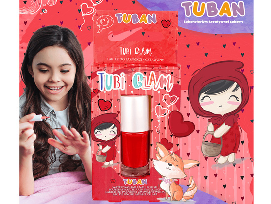 Tubi Glam lakier do paznokci ZMYWALNY WODĄ ZA4022
