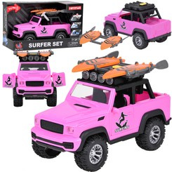 Pink off-road car crossover surfboards sounds lights ZA5223