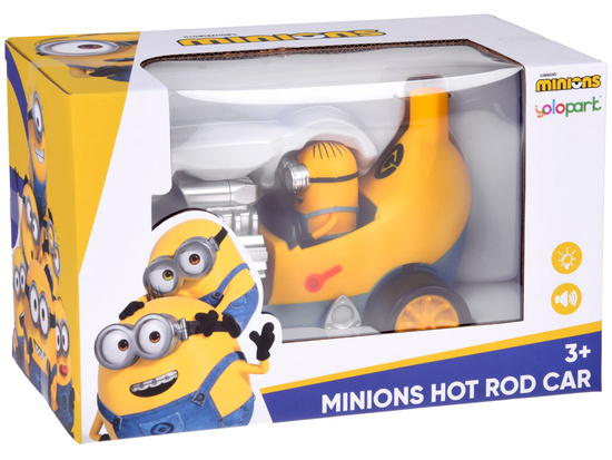 Minionek w Bananowym Aucie – Światła, Dźwięki i Wibracje ZA5941