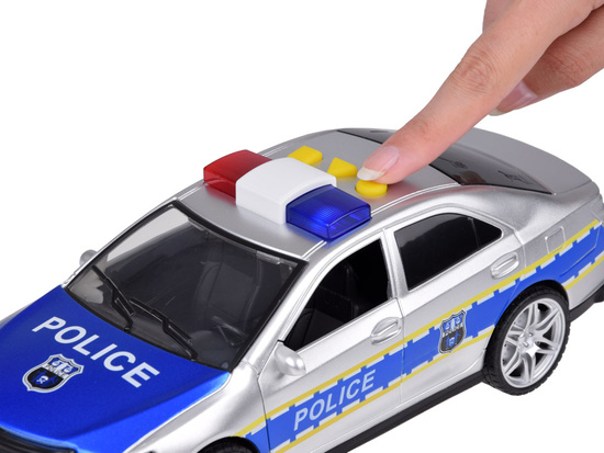 Police car police car sounds light opening doors ZA5221