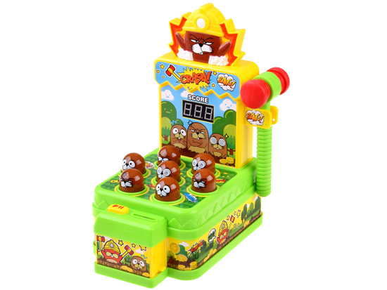 Arcade game "Hit the moles with a hammer" - light and sound ZA5954